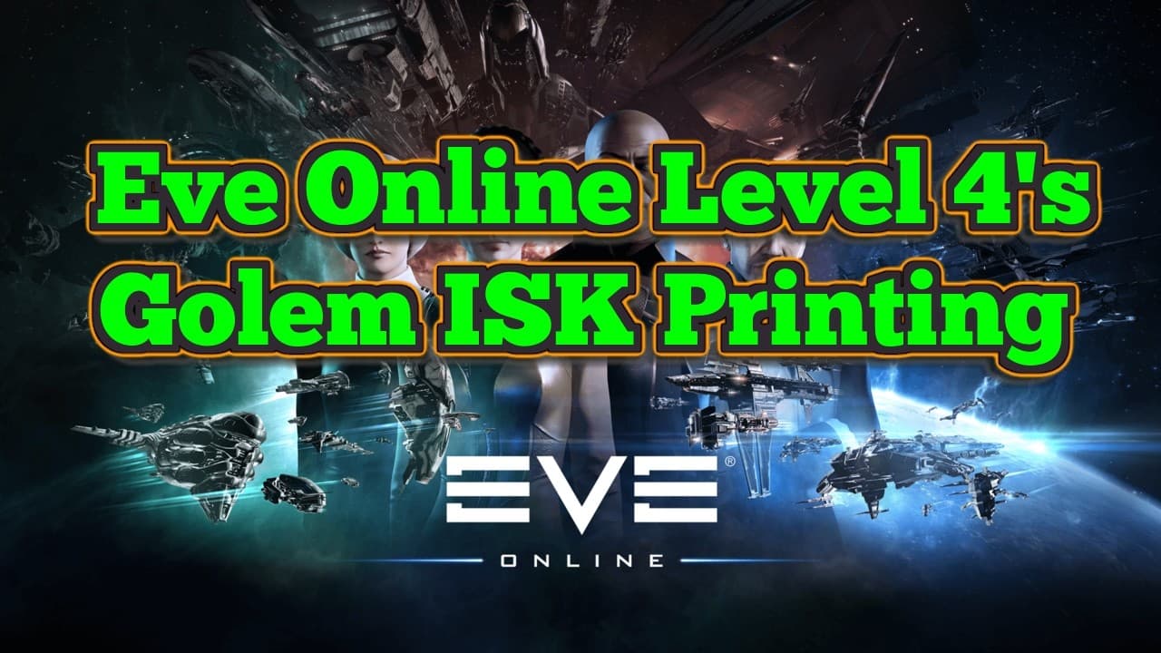 Eve Online Level 4's Golem, Fit + How To