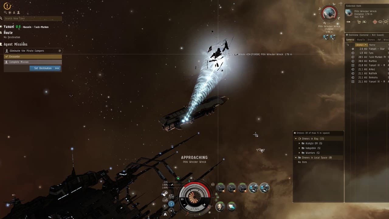 Dragoon Destroyer with Meta-1 setup fitting in Level 1/2 security missions