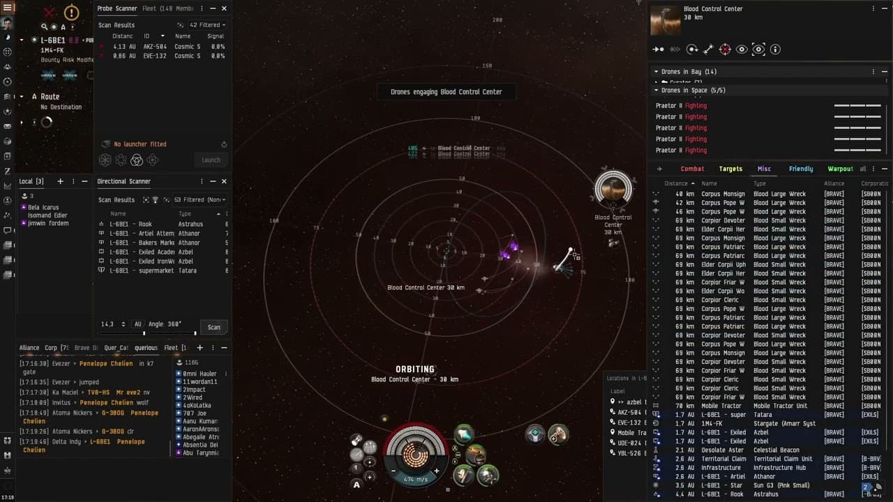 Blood Military Complex in an Ishtar - Isomand Edier - Eve Online - June 2024