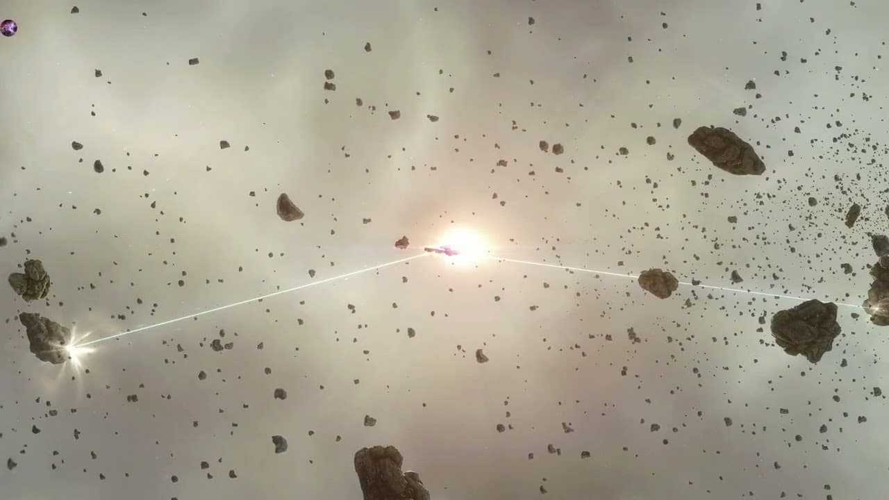 Working in the asteroid belt - Outer Space Ambiente - EVE Online