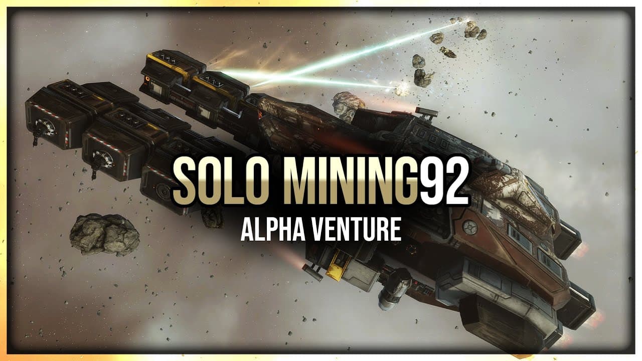 Episode 92: Efficient Alpha Venture Mining for Solo Miners in EVE Online