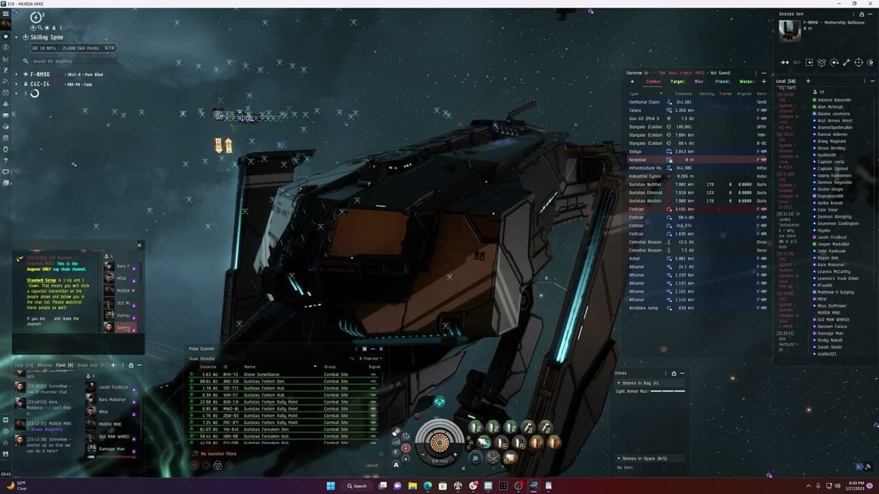 PVP Skills: Logistics 101 - Murda Mike - Eve Online - August 2023