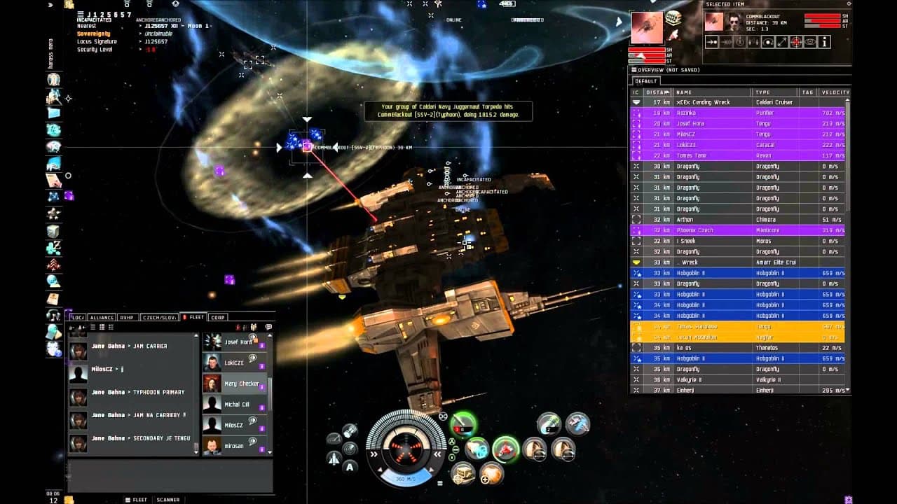 EVE Online C5 POS Defense (failed - POS destroyed :-)
