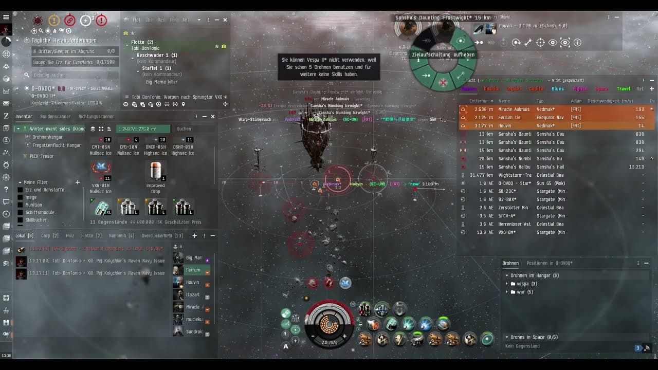 KRONOS WINTER EVENT PVP | EVE ONLINE 2023 Small edition