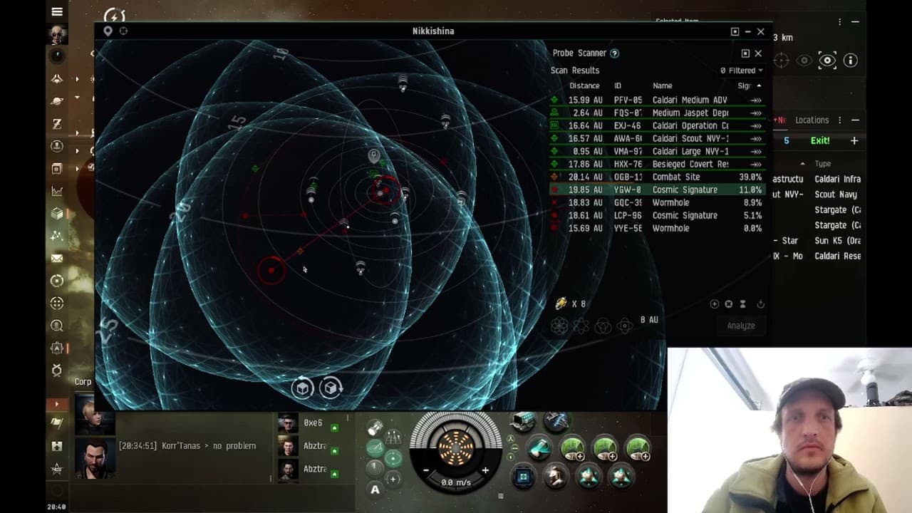 EVE Online: Caldari Low Security (  Astero & Scanning  )