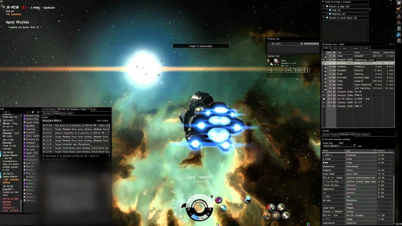 Amarr Battleship Roam through Syndicate | EVE Online [2012]