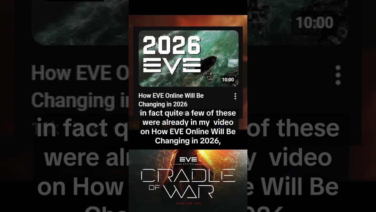 EVE Online's new Cradle of War expansion  #eveonline #gaming #scifi