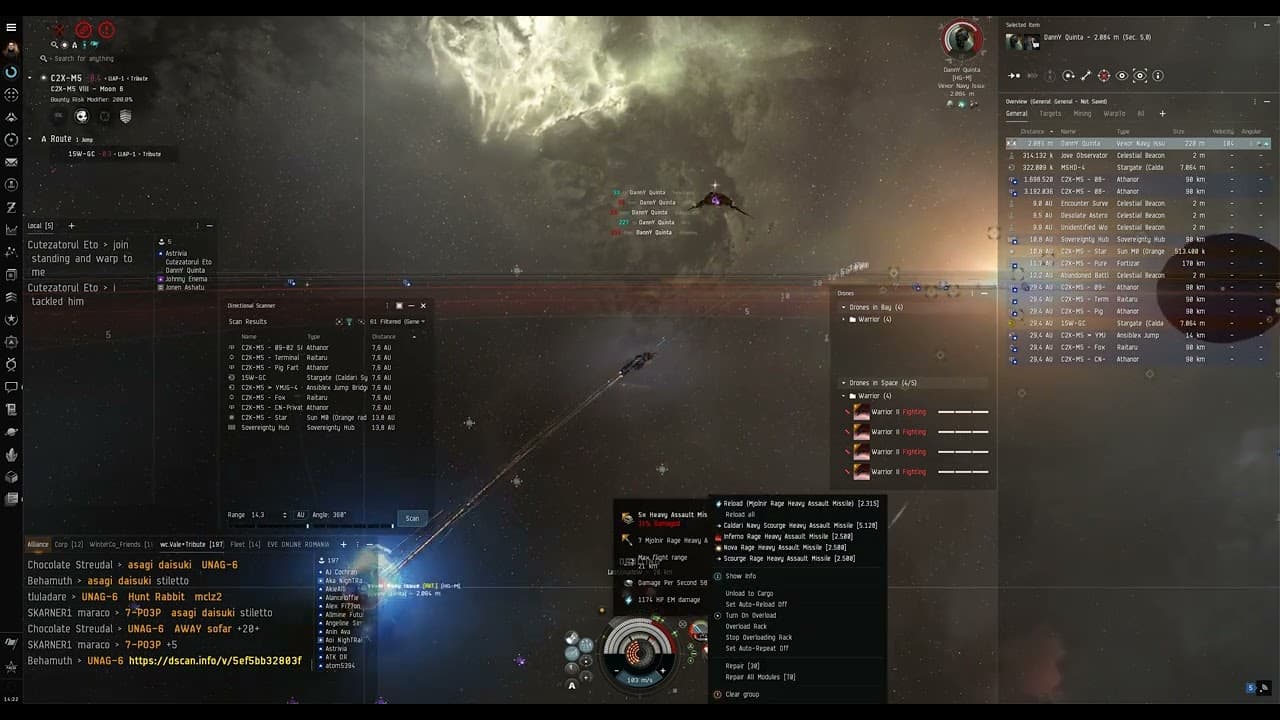 Loki vs tanky Vexor navy issue
