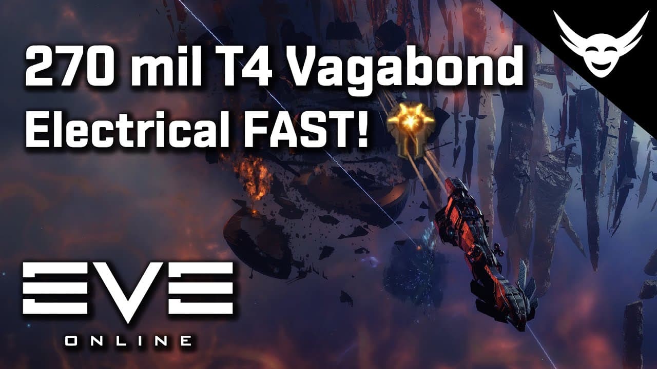 EVE Online - 270mil Vagabond T4 electric Test
