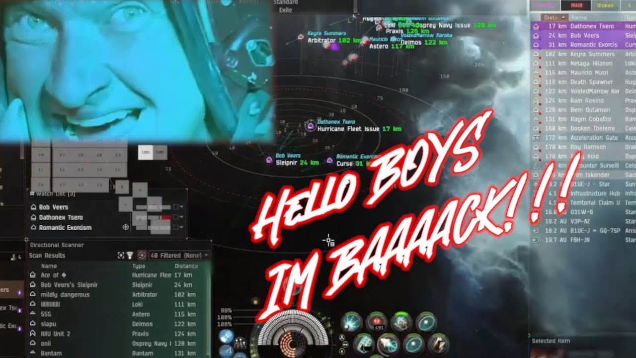 EVE Small Gang PvP - I'M BAAAACK!! - With Bjornbee, Dexter, & TESTing