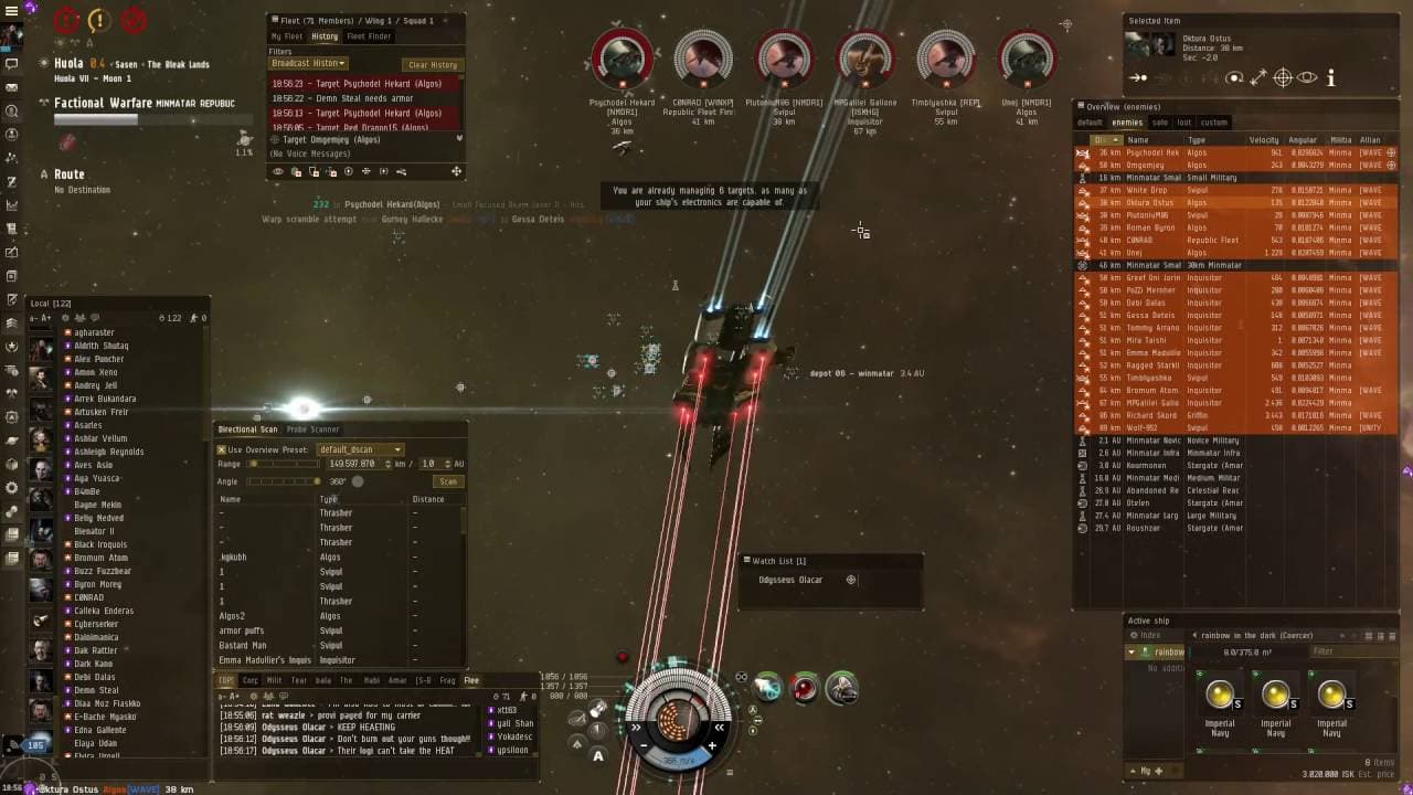 Eve Online: One Night In Huola - war archive