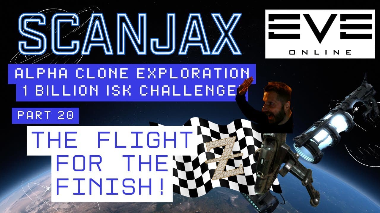 🚀 1 BILLION ISK EXPLORATION CHALLENGE | EVE Online Alpha Clone - Ep20 - THE FINISH LINE