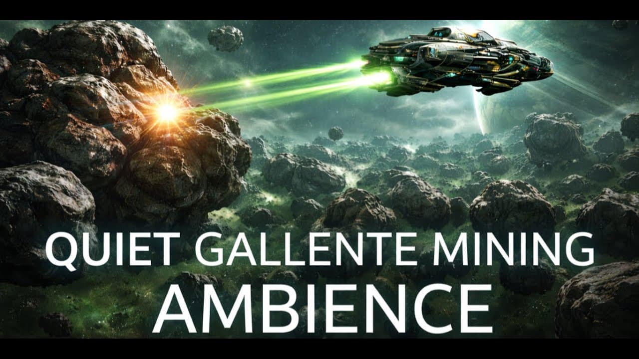 EVE Online quiet gallente mining ambience
