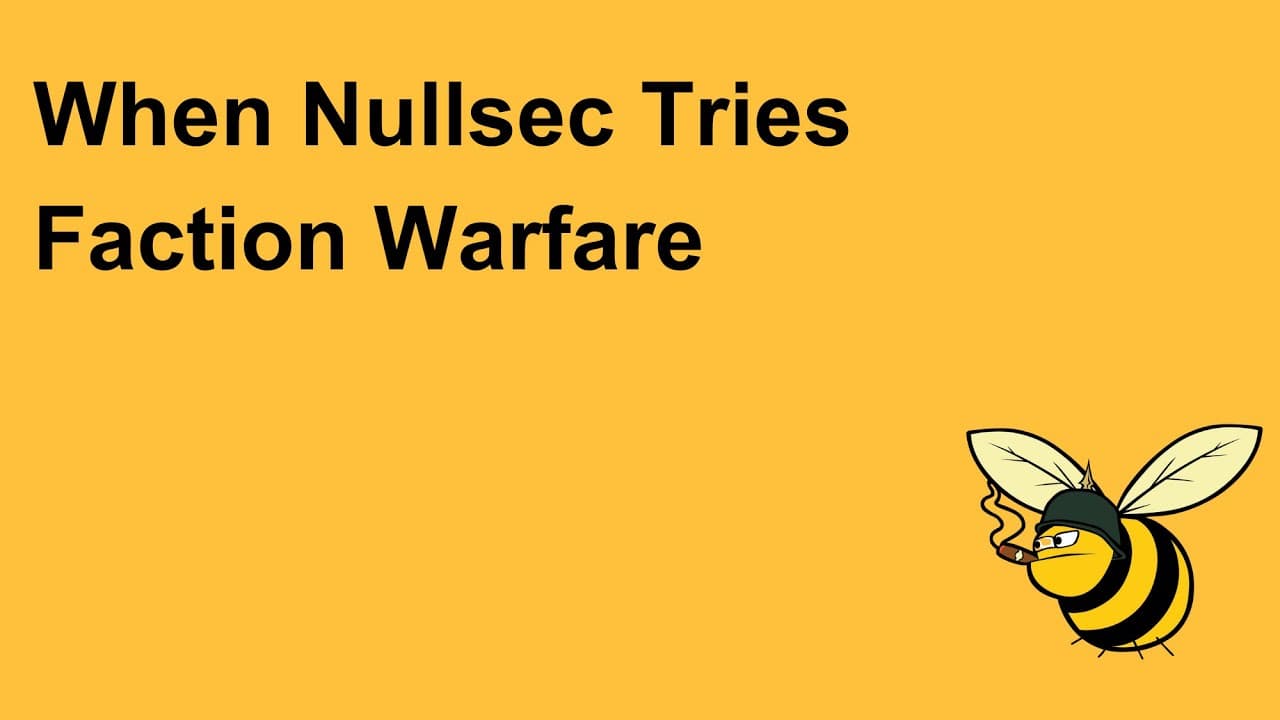 Why do Nullsec Alliances Join Faction Warfare?
