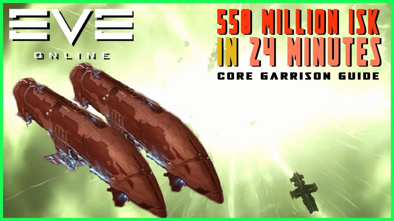 Make 1.3 Billion Isk/hr With The King Paladin || EVE Online Multiboxing Garrison Site Guide