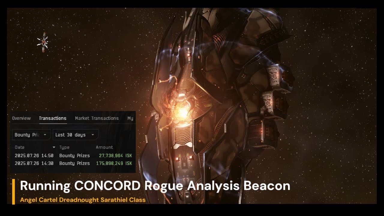 [EVE Online] Running CRAB in Sarathiel (SISI)