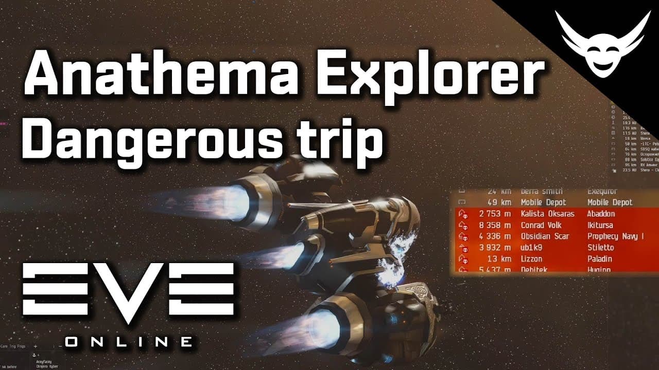 EVE Online - Anathema vs Smartbombs – Survive?