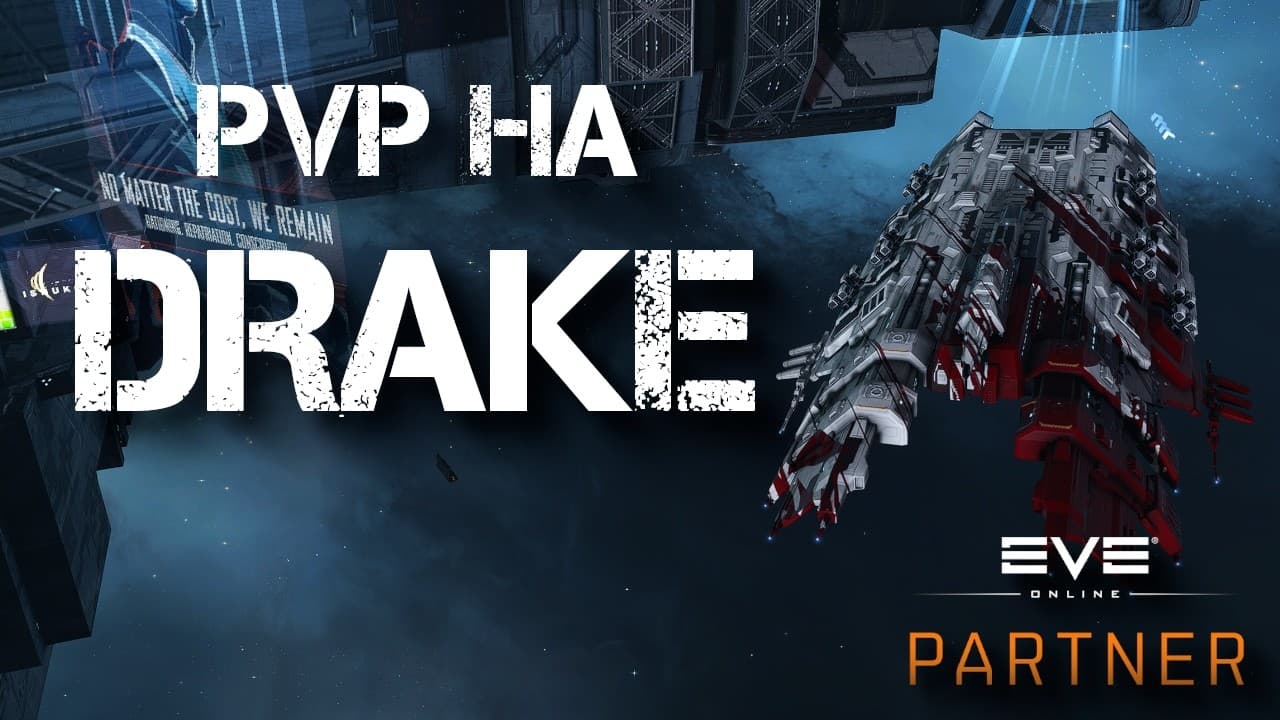EVE Online. ПВП на дрейке. Используем новых дронов.