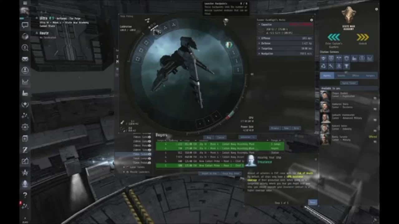 Let's Play Eve Online - Ep 6 - Military Career Mission 2 of 10
