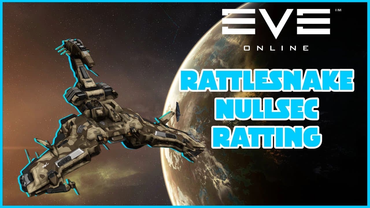 Rattlesnake Nullsec Ratting | EVE Stream - 3