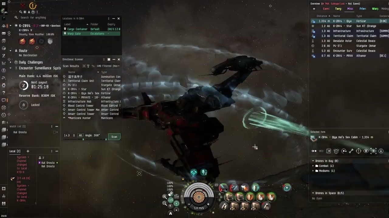 Isk Guide:  Blood Raider Naval Shipyard (10/10) with  Widow -  Kel Drosto - Eve - December 2023