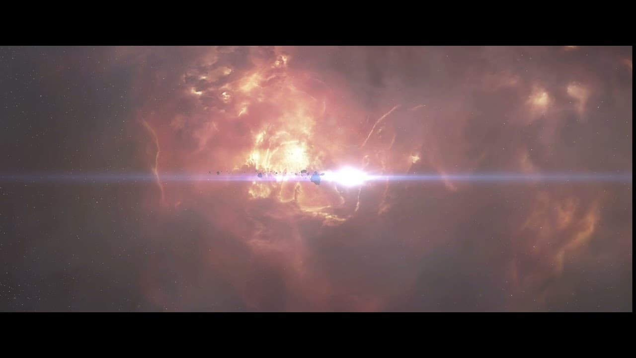 Crimson Nebula & Starlight ✨🌌 | Relaxing Space Ambience | EVE Online