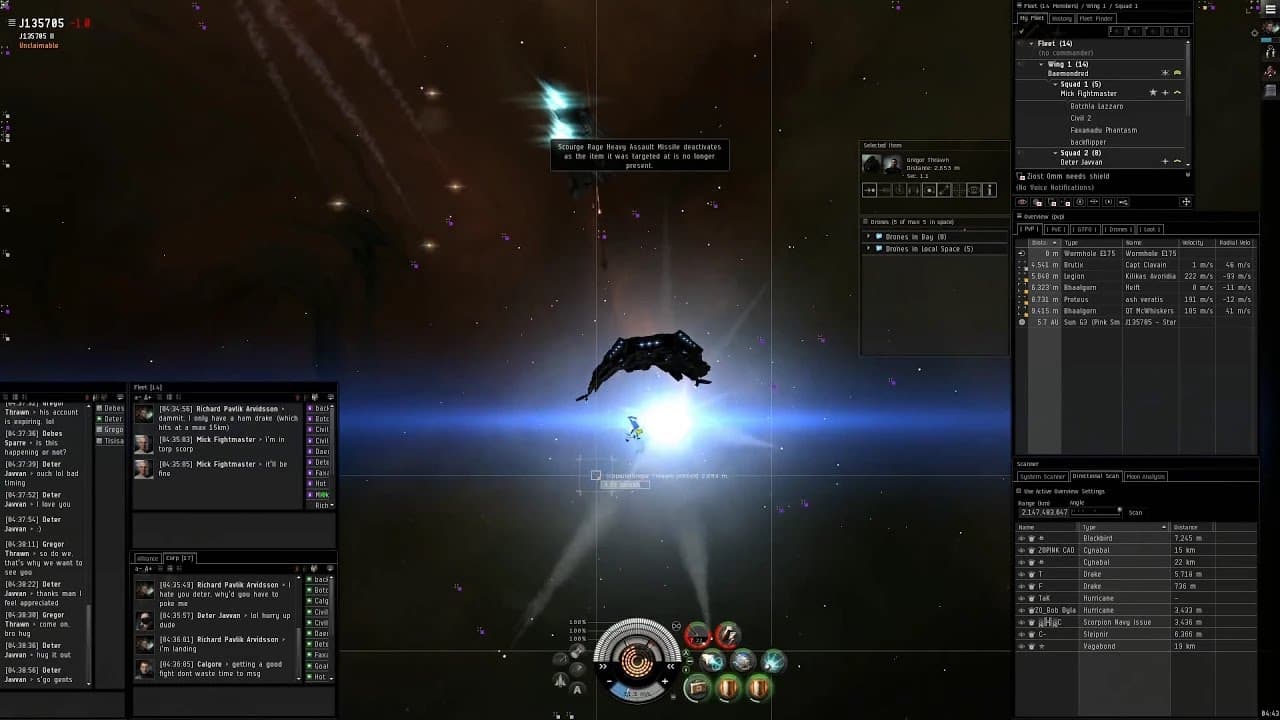Hammer Holding BCs vs Hard Knocks T3s | EVE Online [2012]