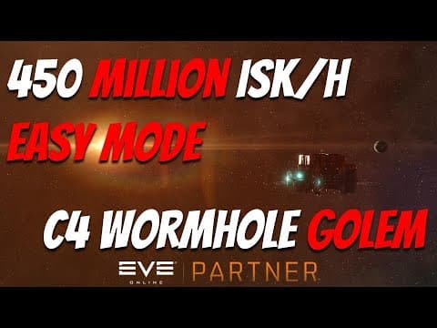 EVE Online: C4 Golem Ratting = Easy Mode