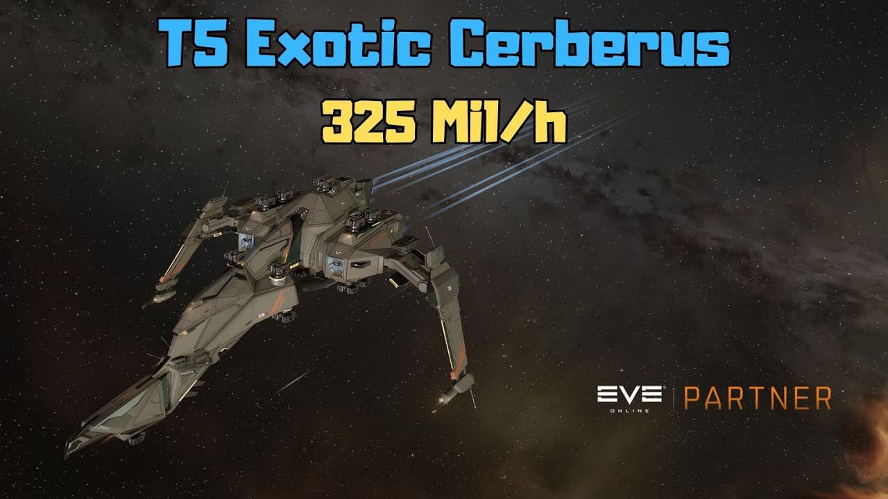EVE Online T5 Exotic Abyssals in Cerberus - making 325 mil/h