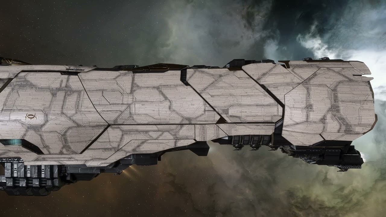 EVE Online - Avatar Titan Flyby (Side)