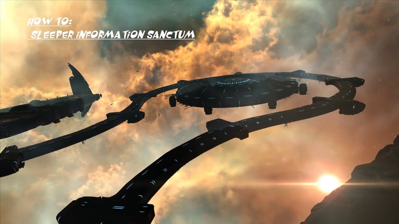 Eve Online | How to run Wormhole Sites: C4 Sleeper information Sanctum