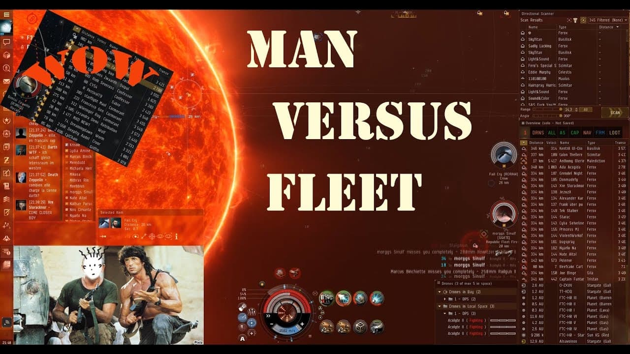 EvE Online - Man versus Fleet