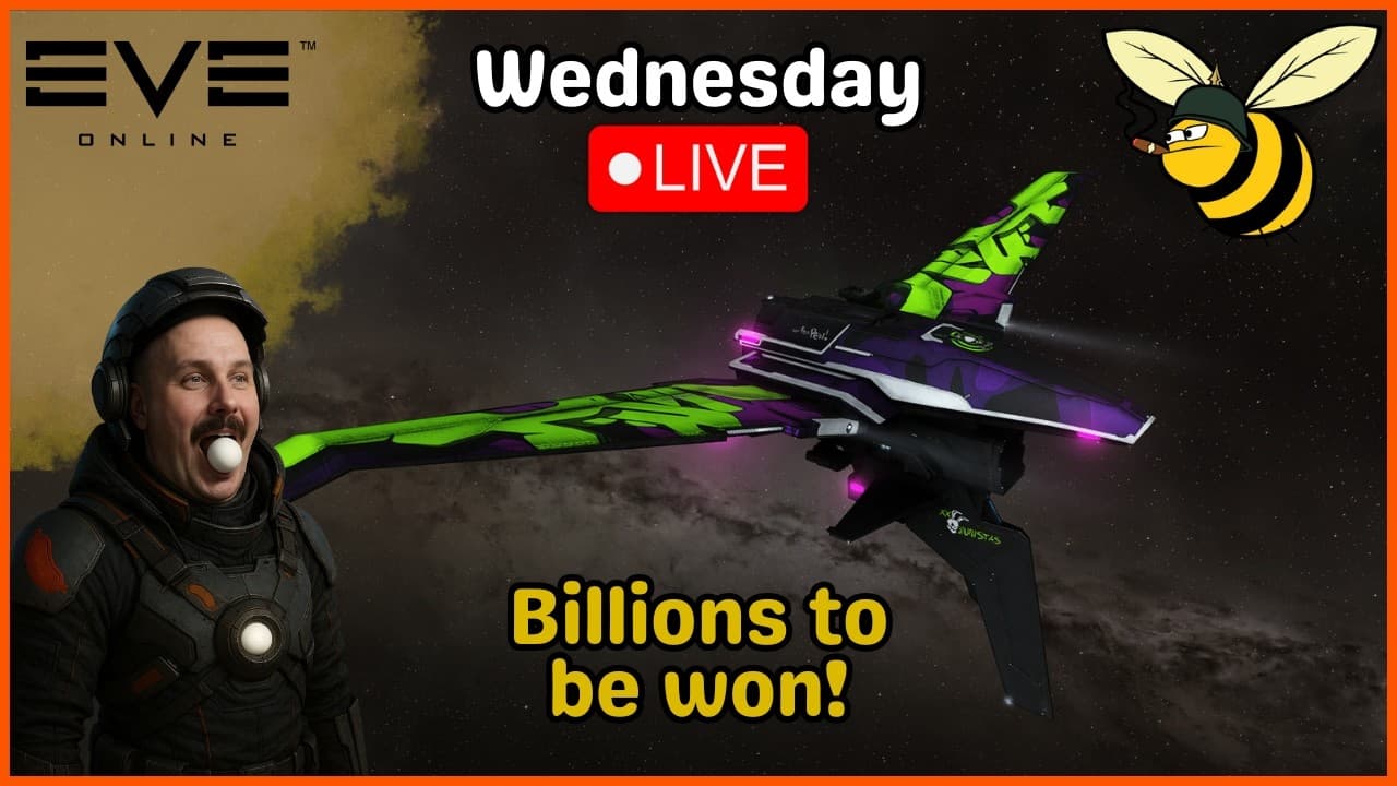 EVE Online : LIVE | 🐝 | High Sec Capital Event later! | Giveaways | Goons | !fit