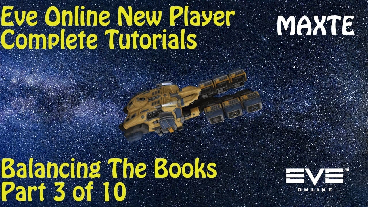 Eve Online Complete Tutorials Training Mission Running Guide Balancing The Books Amarr 3 / 10