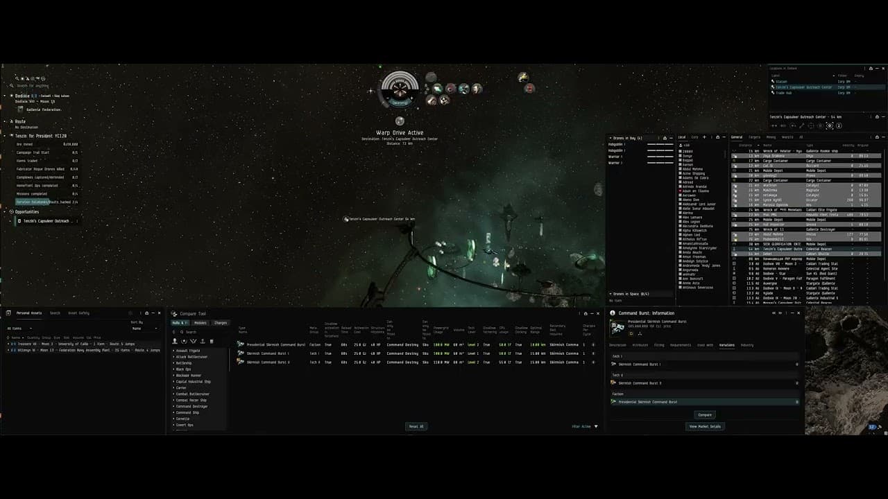 EVE Online - Gallente Elections - Tenzin Campaign Headquarters LP Store