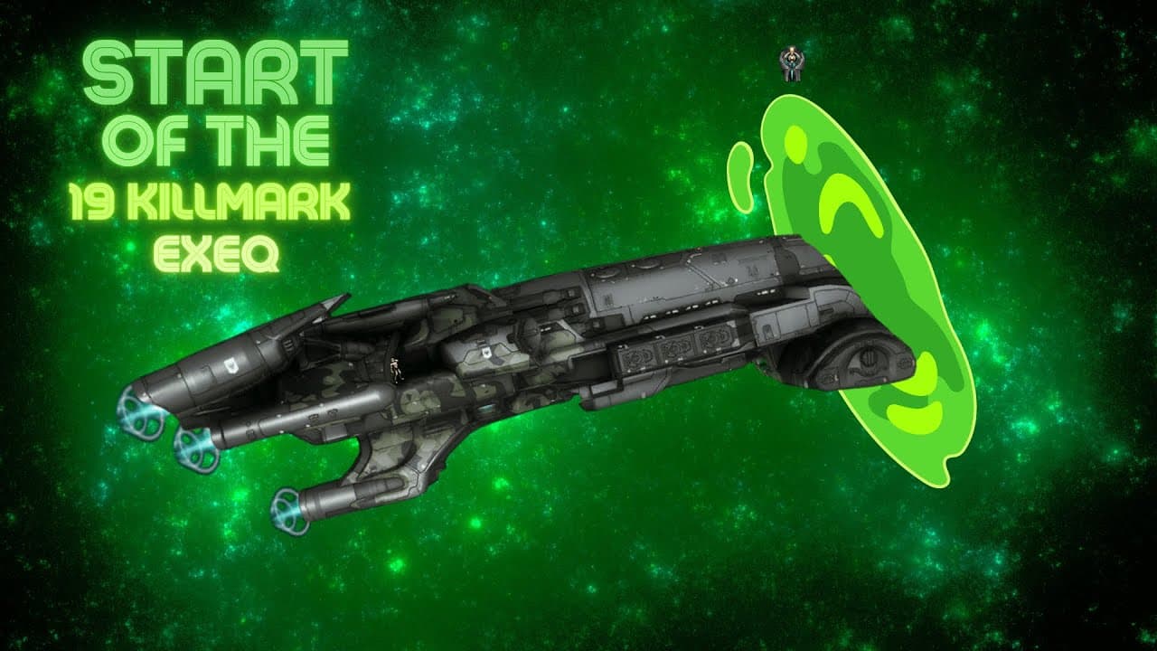 Start of the 19 killmark Exeq navy