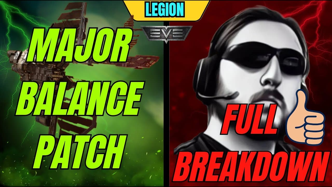 EVE Online - FULL coverage of Legion MAJOR balance patch 23.01 (long)