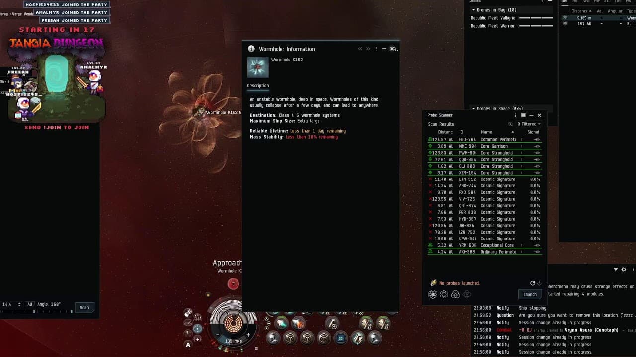 Nomad finds new wormhole