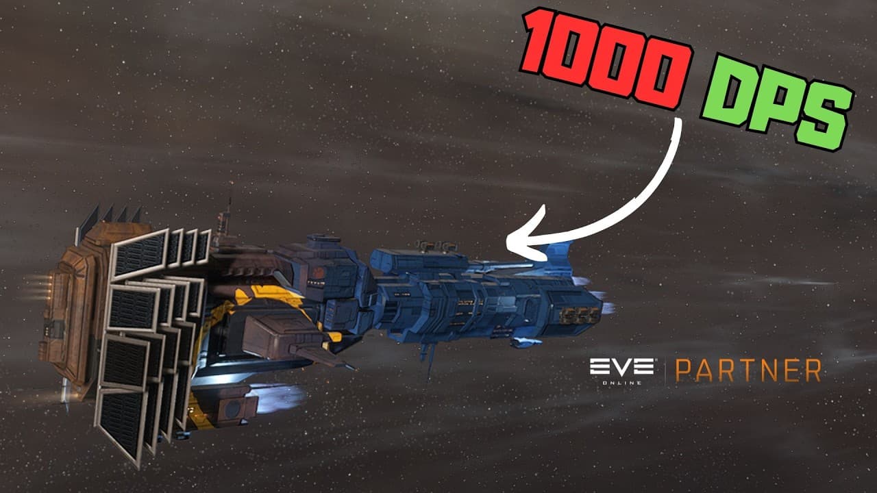 EVE Online 1000 DPS Cyclone in ESS PVP Action