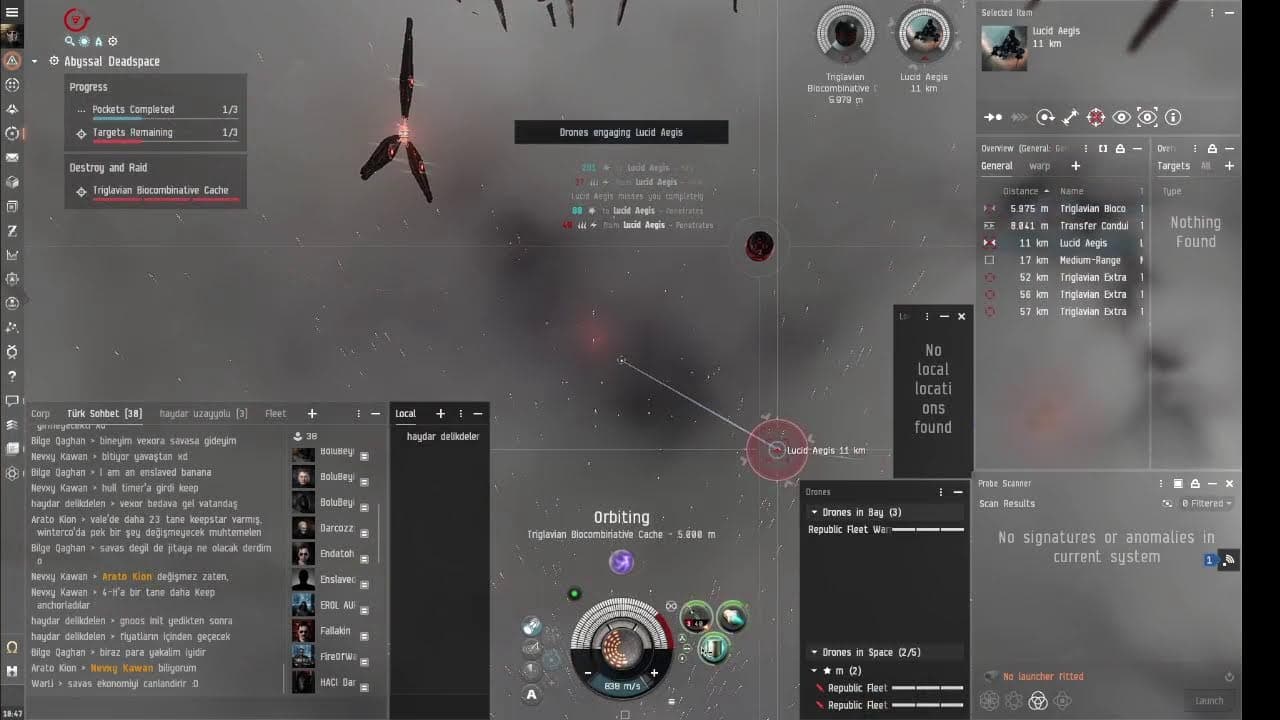 Eve online- Sohbet