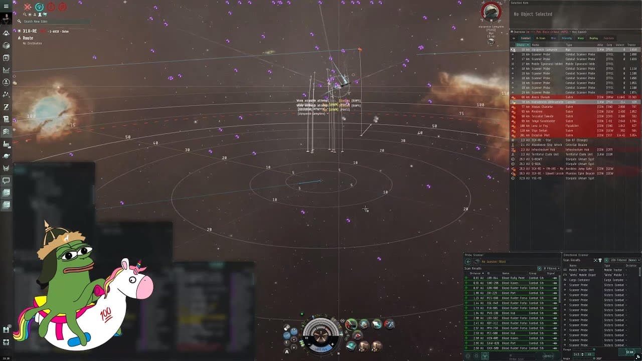 Hunting in Delve with BLOPSEC and friends - 2 supers and 2 carrier kills