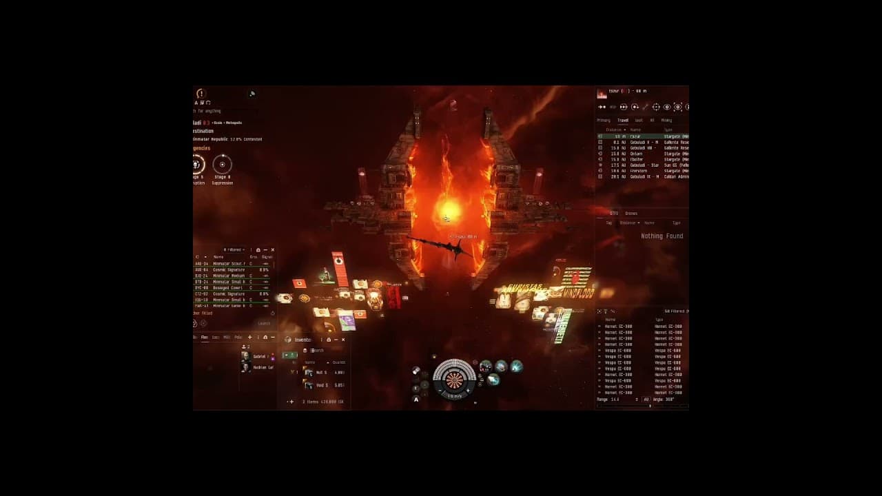 Escaping Fleets in FW  #gaming #eveonline