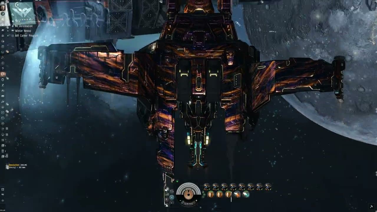Celebrations in Jita4-4 with the Corona Golem featured in Eve Online!