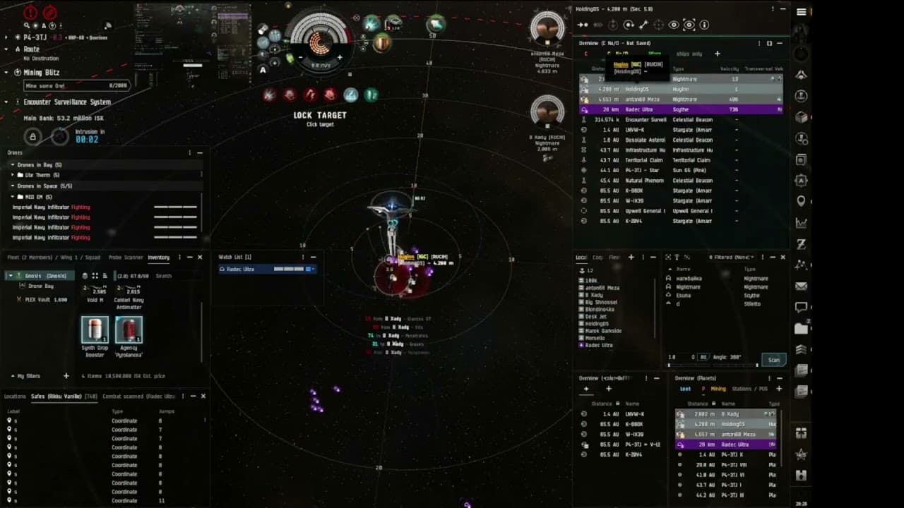 Eve Online - Practicing pvp 1.08