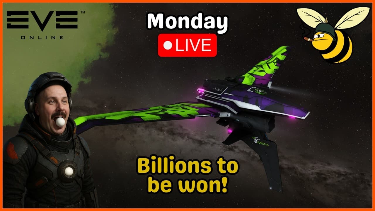EVE Online : LIVE | CCP London Tomorrow! | Goons | Big Giveaways |