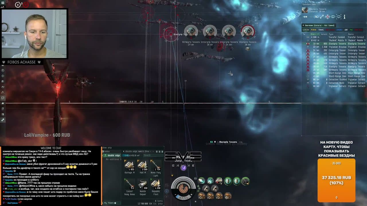 EVE online: Может ли Broadsword в T6 Gamma?