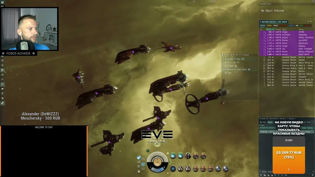 EVE online: Флот на Sansha Incursion. Пятничное обсуждение всего.