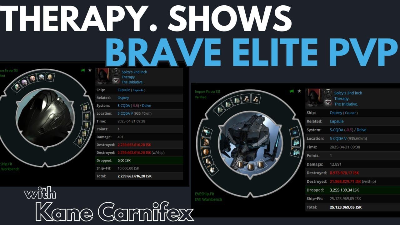 Therapy. loses a 2.25b Osprey to Brave Newbies