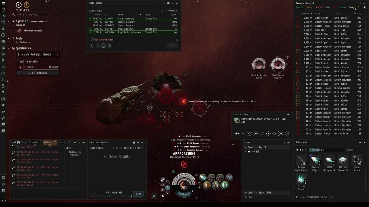 Eve Online - Angel Cartel Occupied Mining Colony (EP4) DED4