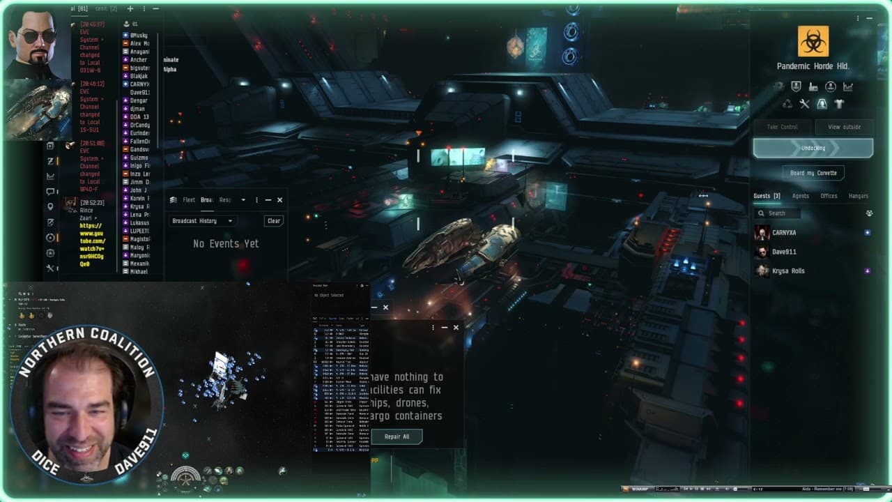 *EveOnline* *PVP* Fleet Hunter 23/08